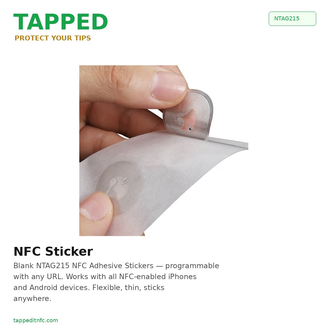 Personalized NFC stickers