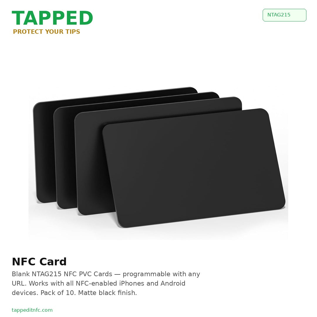 Matte Tap Card ( 2 pack)